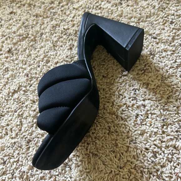 Open Edit Black Heels (size 8) - Picture 4 of 9